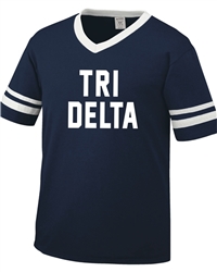 Striped Jersey (Royal) - Tri Delta -BOLD