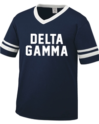 Striped Jersey (Navy) - Delta Gamma -BOLD