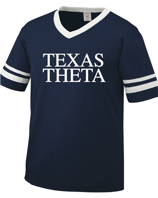 Striped Jersey (Navy) - TEXAS Theta