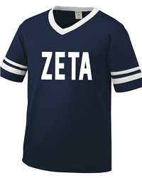 Striped Jersey (Navy) - Zeta -BOLD