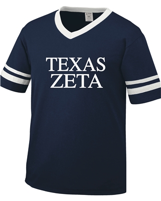 Striped Jersey (Navy) - TEXAS Zeta