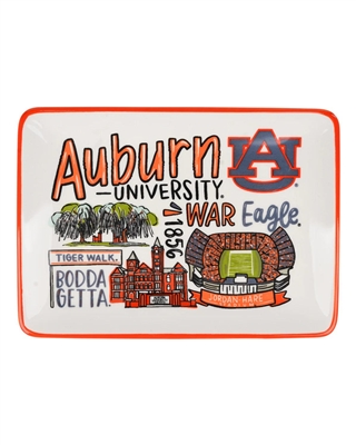 Icon Trinket Tray - Auburn