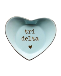 Sorority Ring Dish - Tri Delta