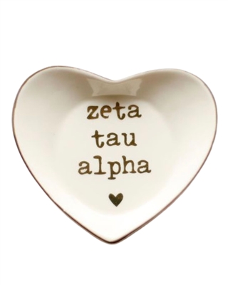 Sorority Ring Dish - Zeta