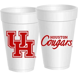 University of Houston Styrofoam Cups
