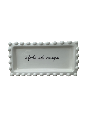 Sorority Jewelry Dish - Alpha Chi Omega