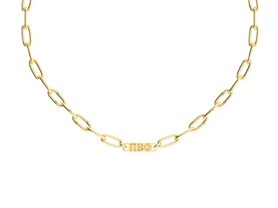 Bar Paperclip Necklace - Pi Beta Phi